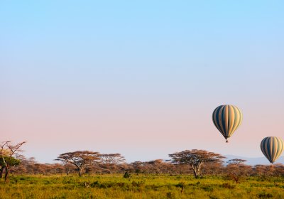Balon nad Serengeti