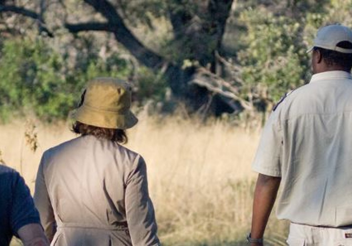 Piesze safari w Delcie Okawango