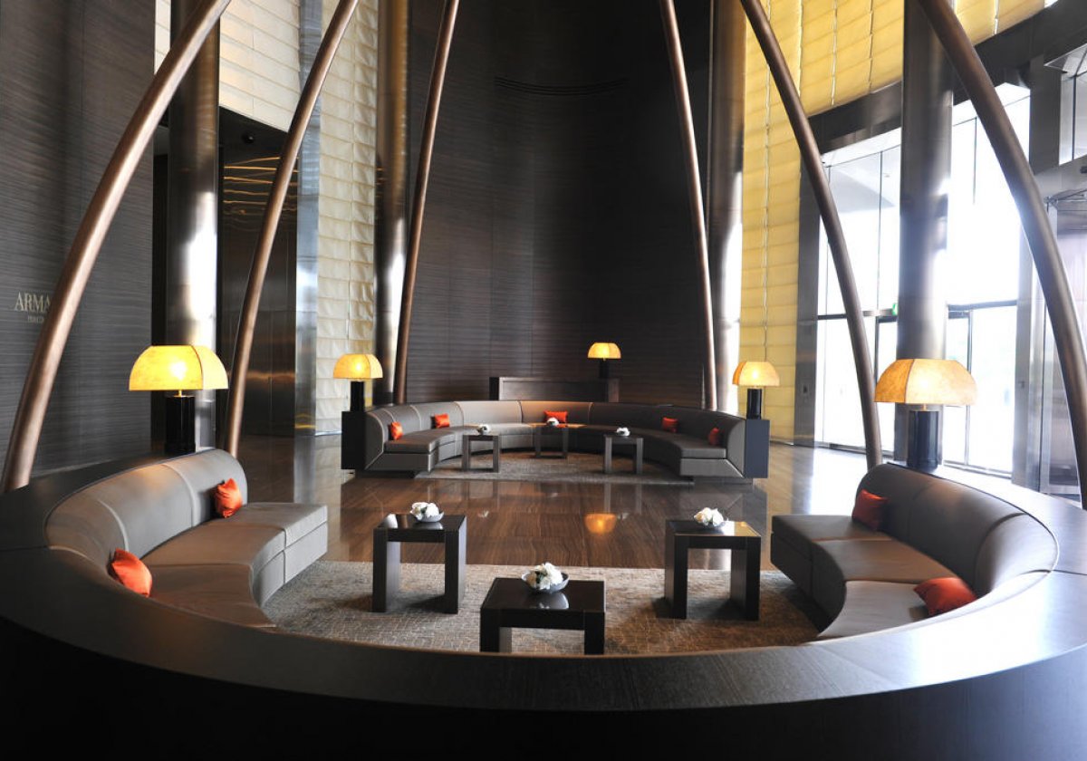 Armani Hotel Dubai - lobby