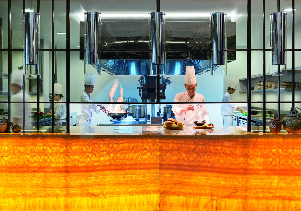 The Ritz-Carlton Dubaj - Restauracja Blue Jade