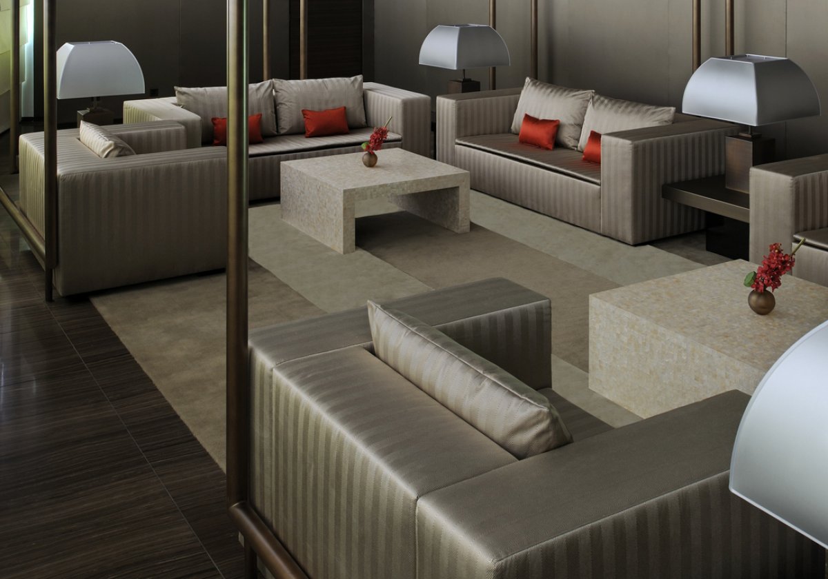 Armani Hotel Dubai - salon dostępny dla gości