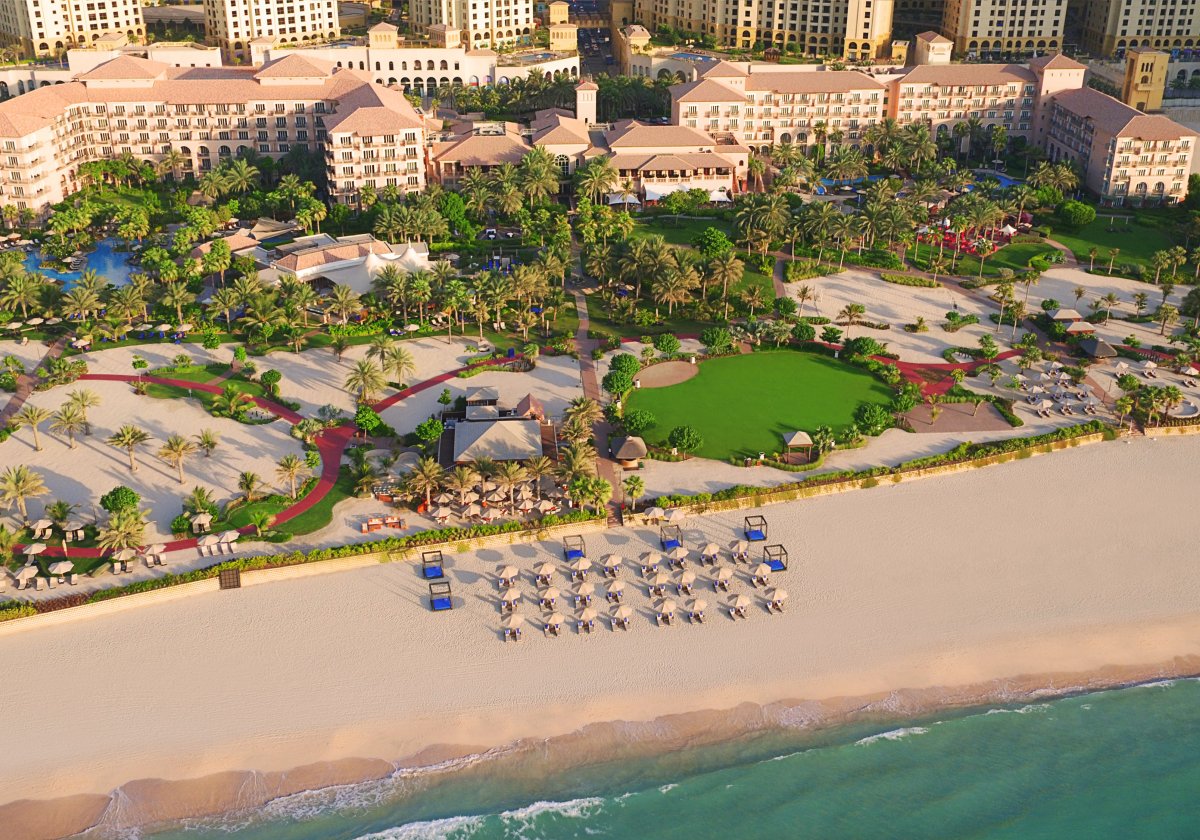 The Ritz-Carlton Dubaj - prywatna plaża 