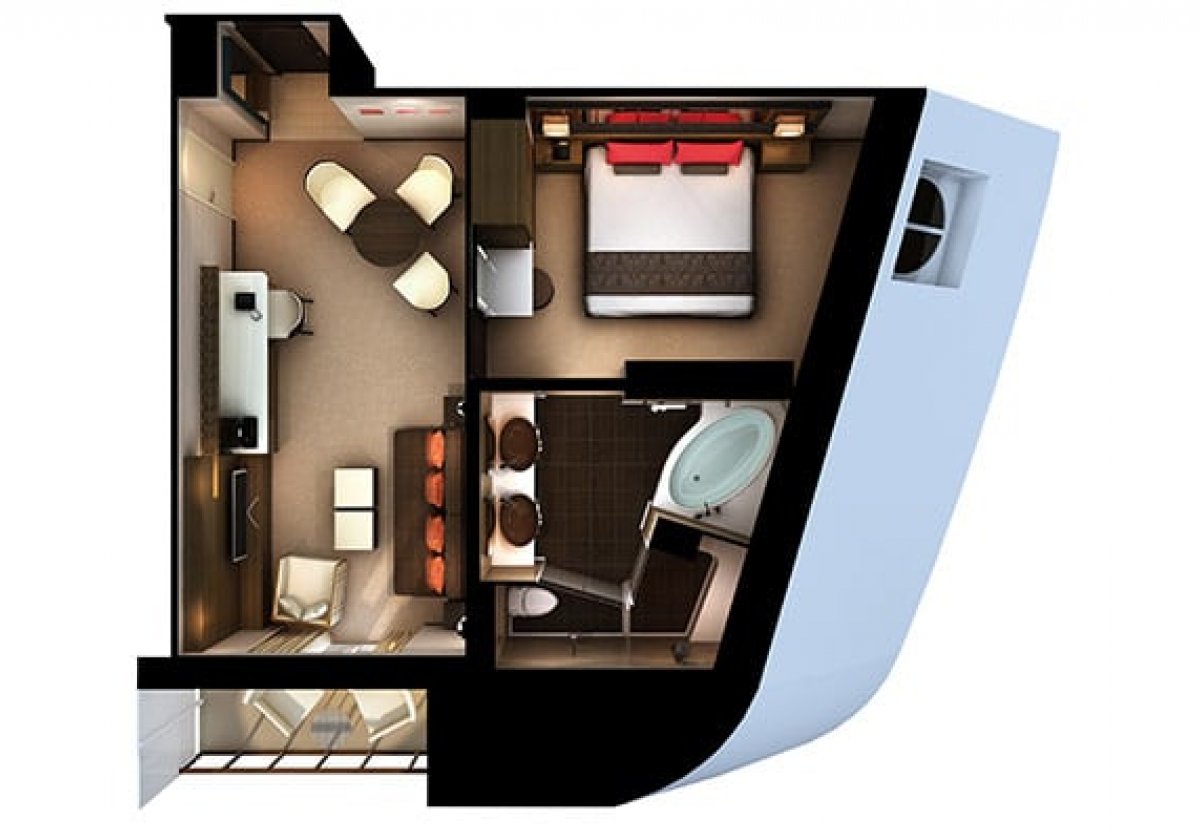 The Haven Penthouse - plan