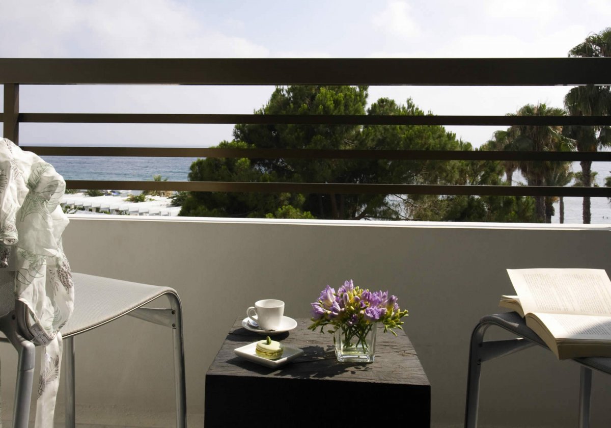 Connecting Junior Suite With Veranda Sea View - widok z balkonu na morze