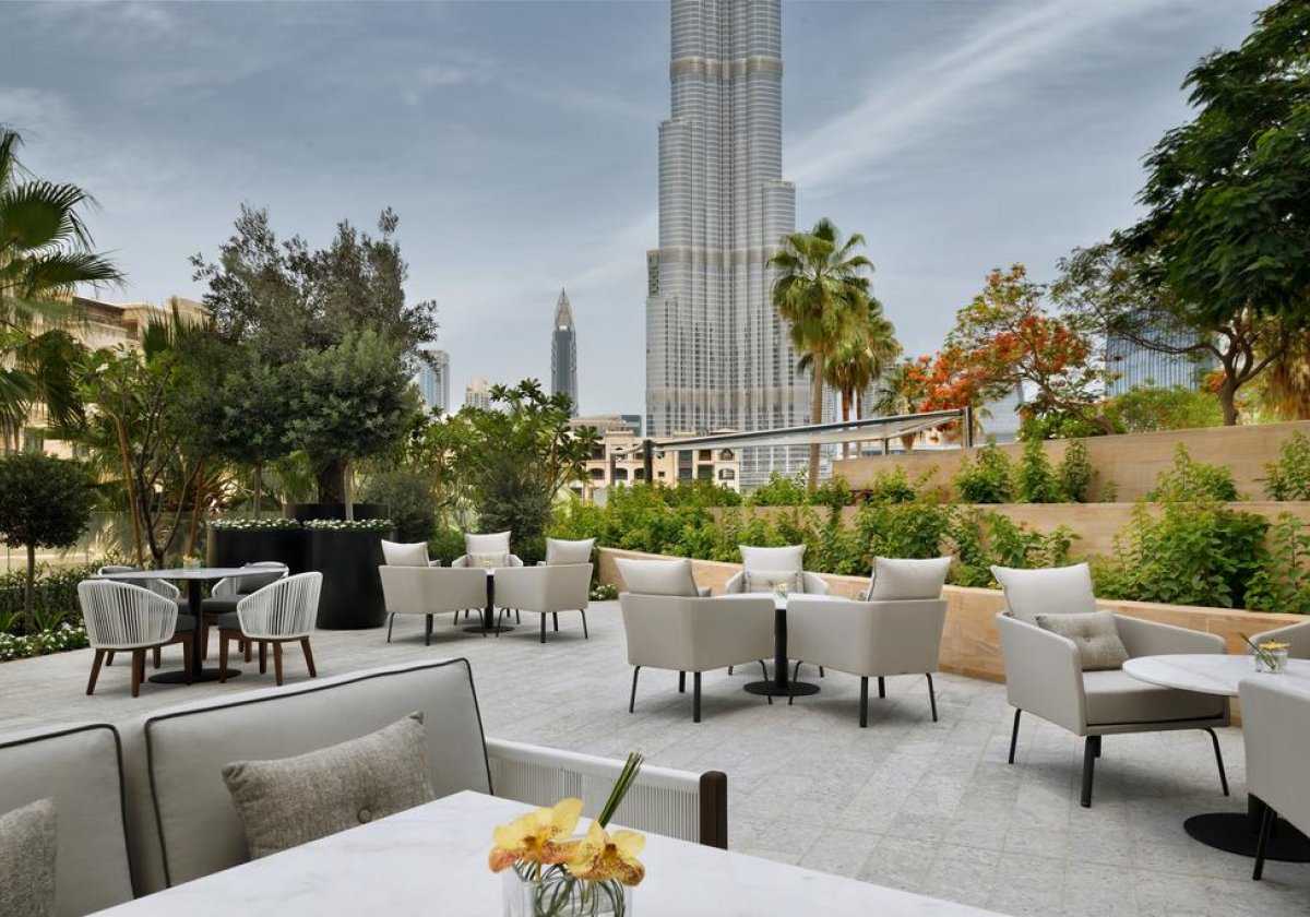 Address Downtown - taras z widokiem na Burj Khalifa