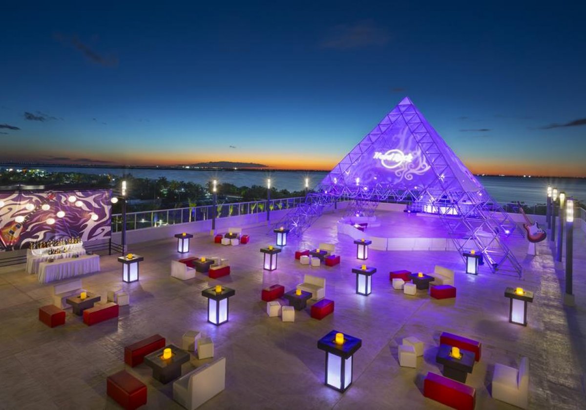 Hard Rock Hotel Cancun - Taras