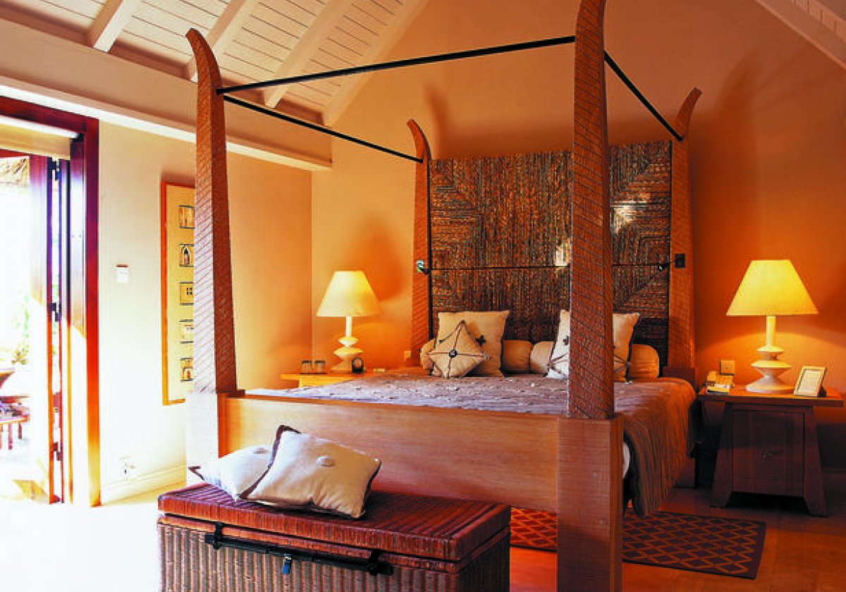 Two Bedroom Luxury Villa with Private Pool - jedna z sypialni