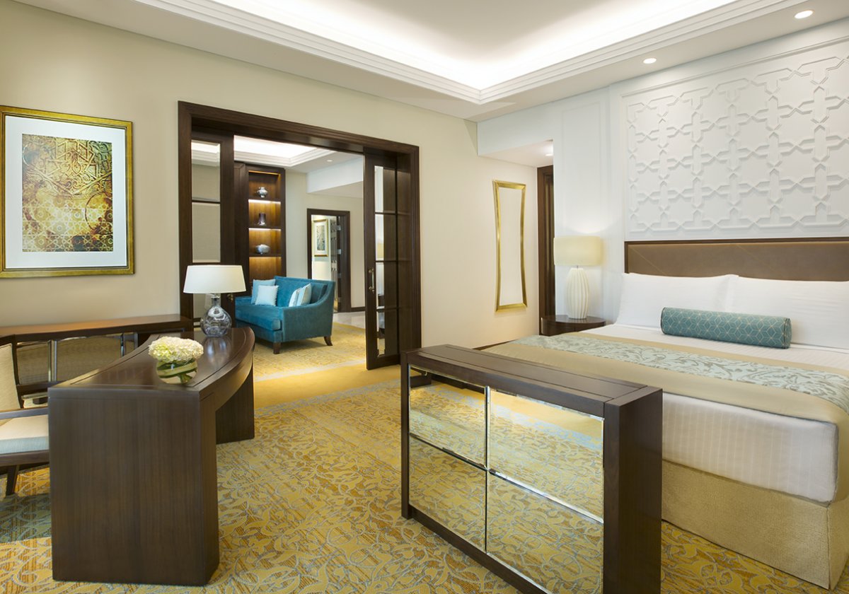 One Bedroom Gulf Suite - sypialnia