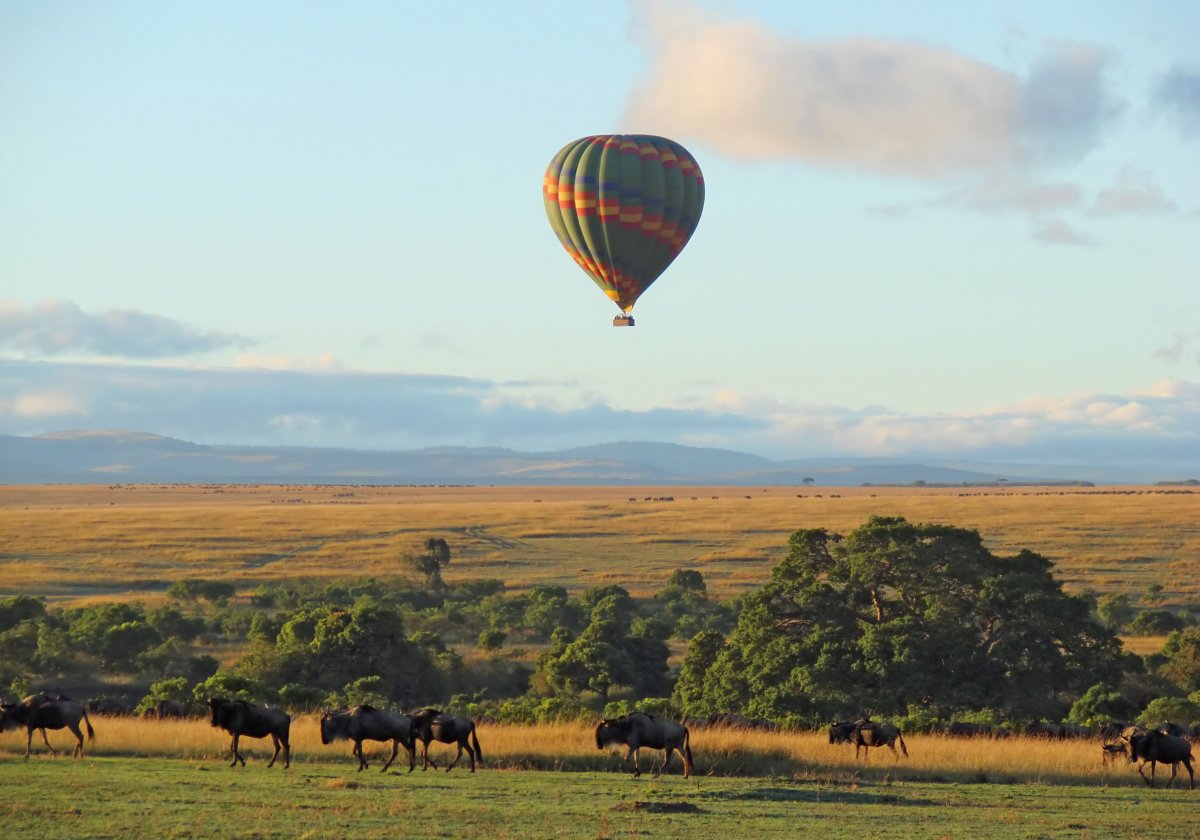 Balon nad Masai Marą