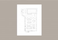 Villa Alcyone - plan pierwszej kondygnacji