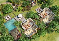 Two Bedroom Luxury Villa with Private Pool - plan willi
