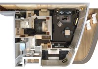 Norwegian Bliss - The Haven Penthouse - plan